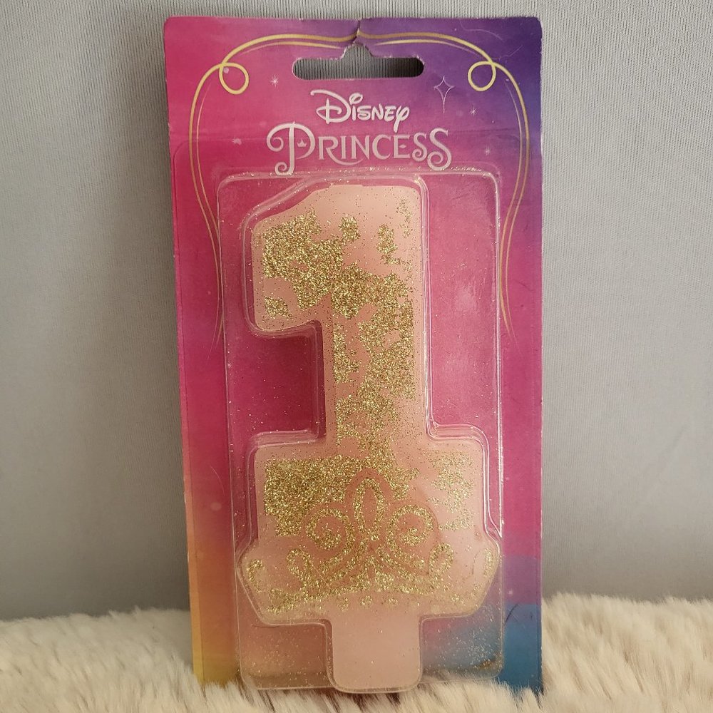 Disney Princess #1 Birthday Candle - NWT
